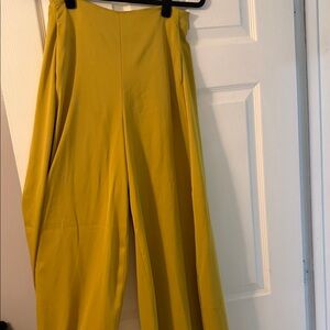 Lulumari Mustard Wide Leg Pants